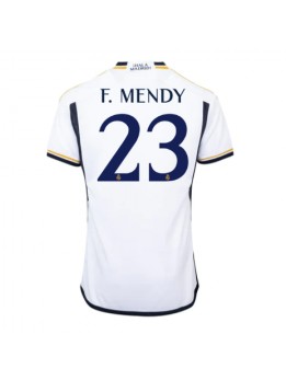 Billige Real Madrid Ferland Mendy #23 Hjemmedrakt 2023-24 Kortermet